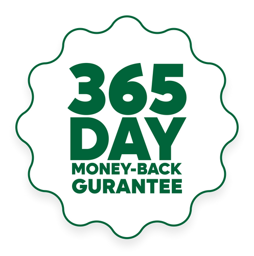 365 Day Money-Back Guarantee