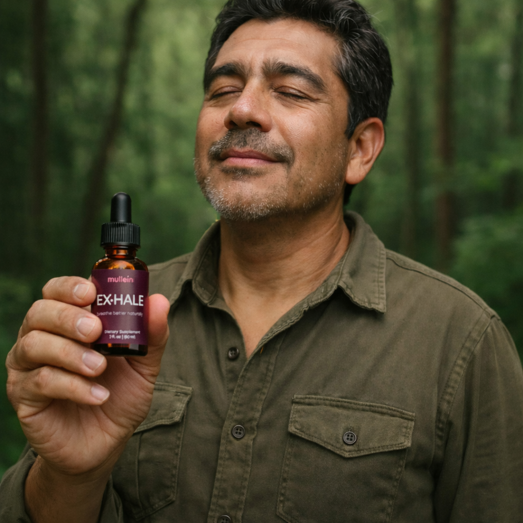 Man experiencing sensory relief